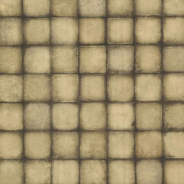 2766-24083 | Soucy Gold Tiles Wallpaper