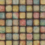 Brewster Home Fashions Soucy Multicolor Tiles Wallpaper | Wallpaper Twins Brewster Home Fashions Soucy Multicolor Tiles Wallpaper - SKU 2766-24080