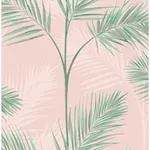 Brewster Home Fashions South Beach Blush Fronds Wallpaper - SKU FD42680