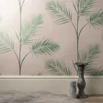 Brewster Home Fashions South Beach Blush Fronds Wallpaper - SKU FD42680