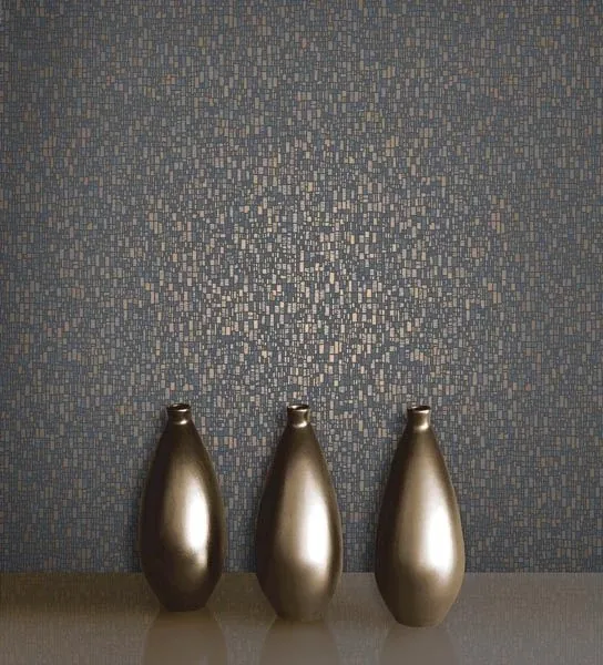 Brewster Home Fashions Spencer Charcoal Mosaic Wallpaper | Wallpaper Twins Brewster Home Fashions Spencer Charcoal Mosaic Wallpaper - SKU 2603-20928