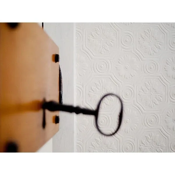 Brewster Home Fashions Spencer White Paintable Supaglypta Wallpaper - SKU 437-RD0151