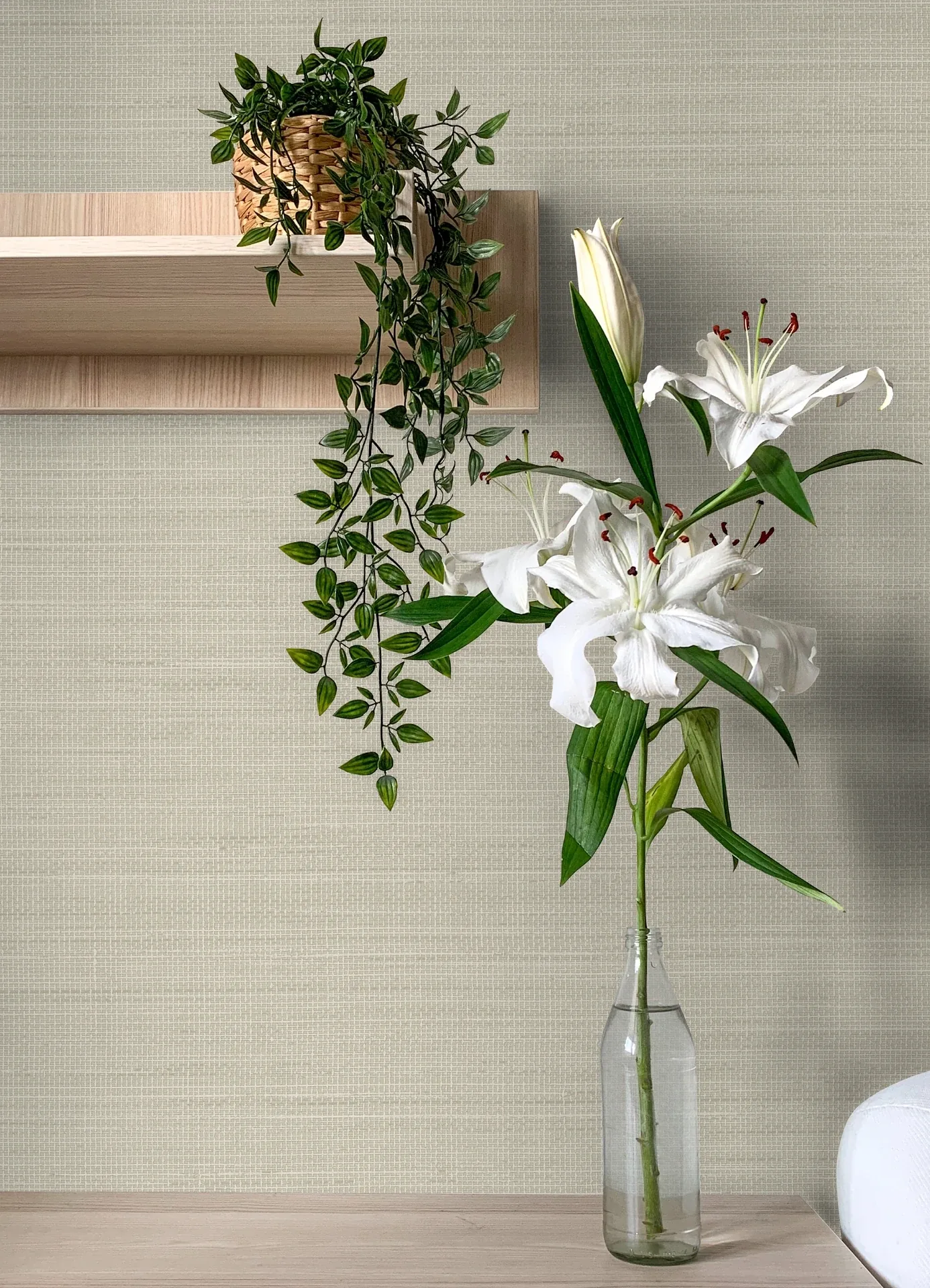 Brewster Home Fashions Spinnaker Light Grey Netting Wallpaper - SKU 4071-71053