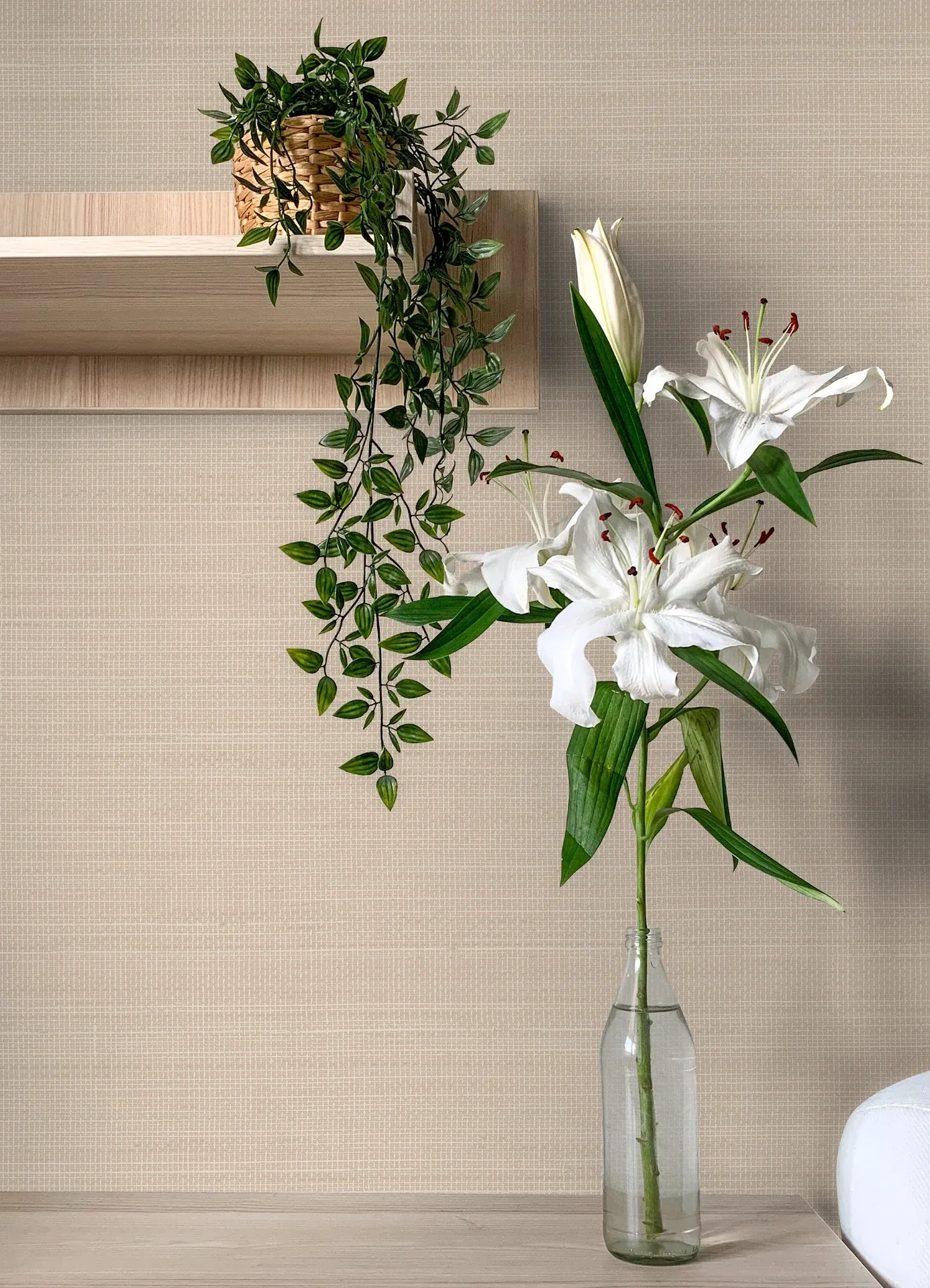 Brewster Home Fashions Spinnaker Neutral Netting Wallpaper - SKU 4071-71052