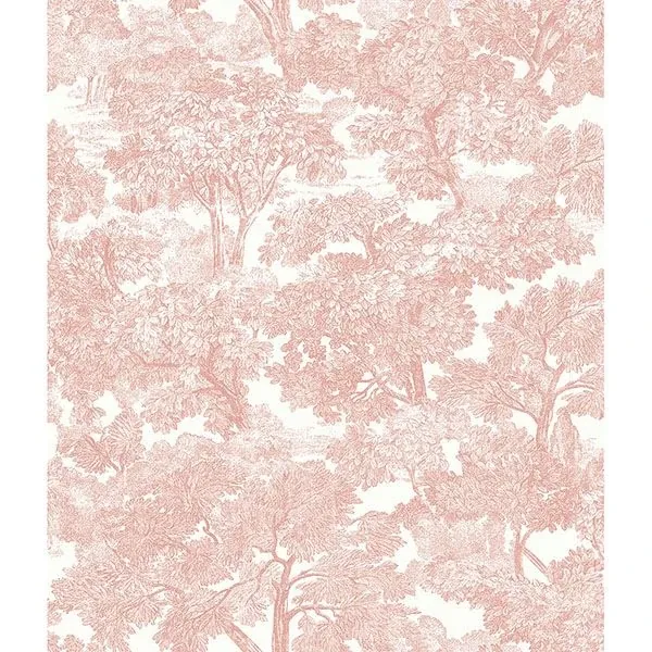 3115-12544 | Spinney Rose Rose Toile Wallpaper