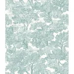 Brewster Home Fashions Spinney Teal Toile Wallpaper | Wallpaper Twins Brewster Home Fashions Spinney Teal Toile Wallpaper - SKU 3115-12545