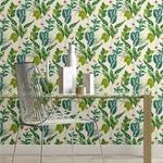 Brewster Home Fashions Spirit Green Tropical Foliage Wallpaper - SKU WLD53123W