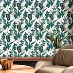 Brewster Home Fashions Spirit Indigo Tropical Foliage Wallpaper - SKU WLD53122W