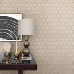 Brewster Home Fashions Starling Copper Honeycomb Wallpaper - SKU 2927-00405