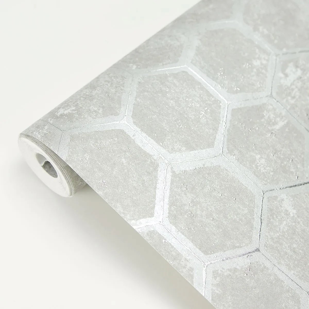 Brewster Home Fashions Starling Grey Honeycomb Wallpaper | Wallpaper Twins Brewster Home Fashions Starling Grey Honeycomb Wallpaper - SKU 2927-00401
