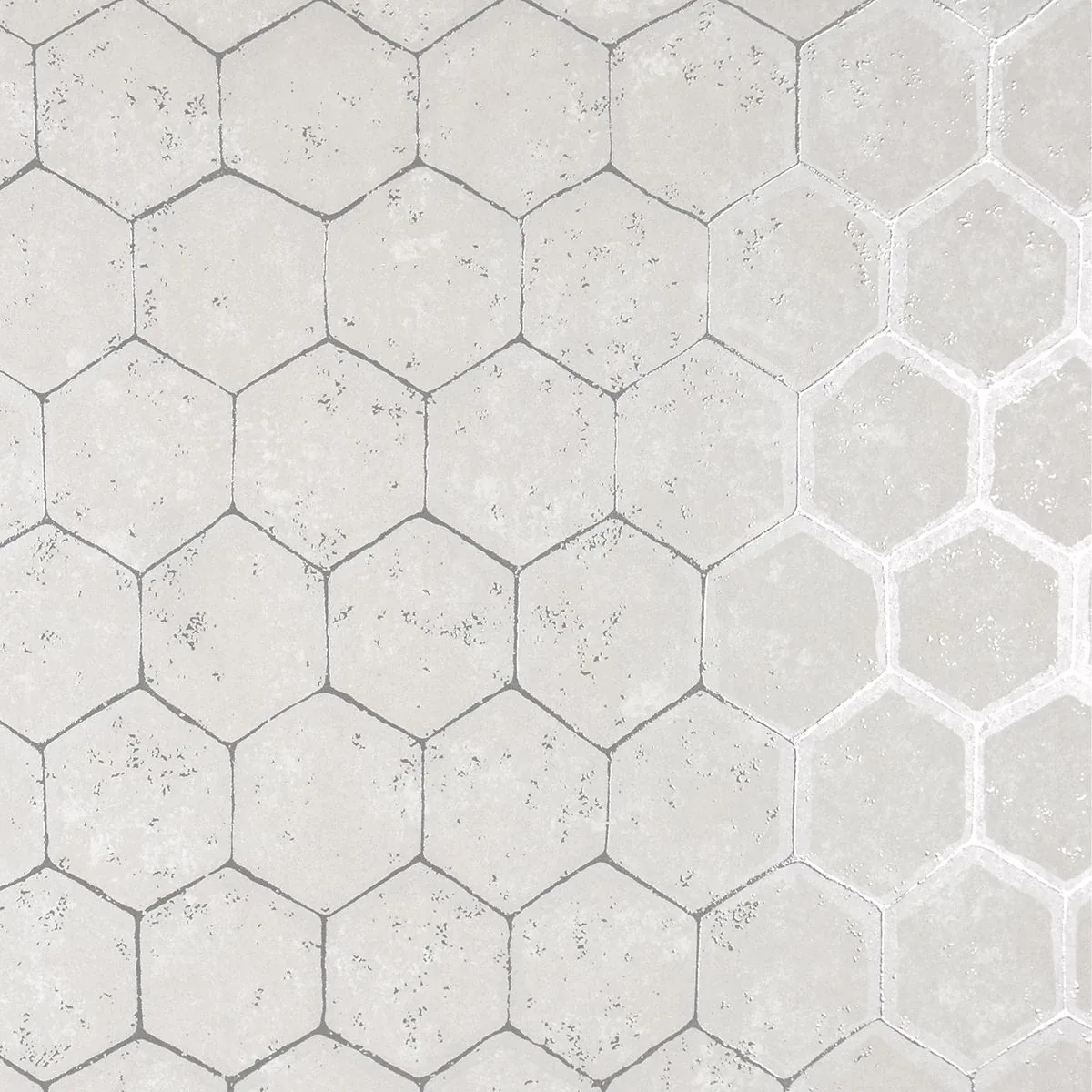 2927-00406 | Starling Silver Honeycomb Wallpaper