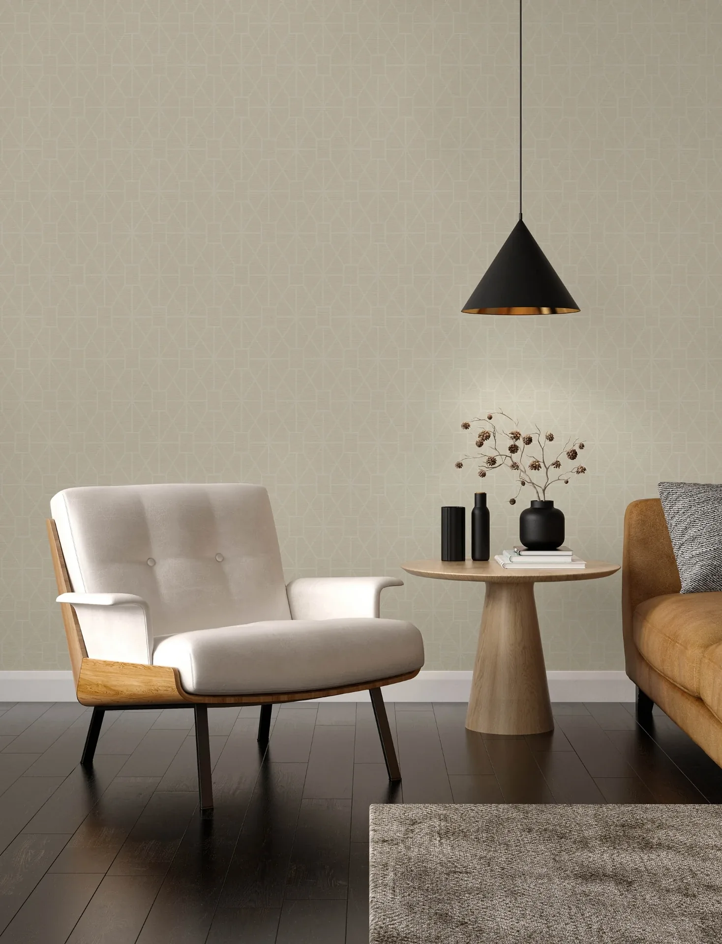 Brewster Home Fashions Stevenson Cream Trellis Wallpaper | Wallpaper Twins Brewster Home Fashions Stevenson Cream Trellis Wallpaper - SKU 4157-25013