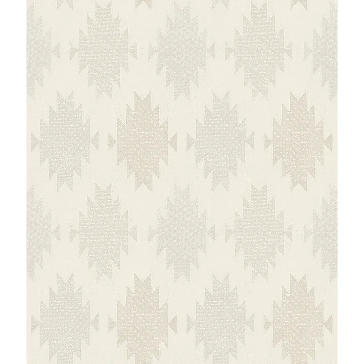Brewster Home Fashions Stitched Heirloom White Wallpaper - SKU 4142-72664