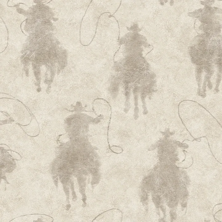 Brewster Home Fashions Stockman Silhouette Light Grey Wallpaper - SKU 4142-72638