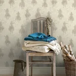 Brewster Home Fashions Stockman Silhouette Light Grey Wallpaper | Wallpaper Twins Brewster Home Fashions Stockman Silhouette Light Grey Wallpaper - SKU 4142-72638