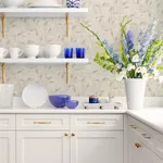 Brewster Home Fashions Stonewall Ivory Vine Wallpaper - SKU 4168-17745