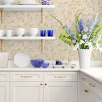 Brewster Home Fashions Stonewall Neutral Vine Wallpaper - SKU 4168-17743