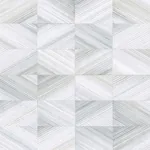 Brewster Home Fashions Stratum Light Blue Geometric Faux Wood Wallpaper - SKU 2904-25376