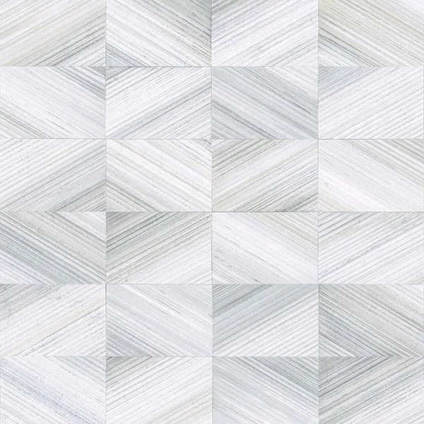 2904-25376 | Stratum Light Blue Geometric Faux Wood Wallpaper