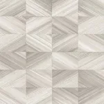 Brewster Home Fashions Stratum Taupe Geometric Faux Wood Wallpaper - SKU 2904-25377