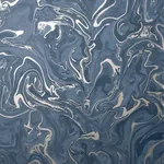 Brewster Home Fashions Suave Navy Marble Wallpaper - SKU FD43055