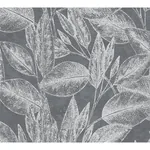 Brewster Home Fashions Suki Grey Leaves Wallpaper | Wallpaper Twins Brewster Home Fashions Suki Grey Leaves Wallpaper - SKU 4035-37836-4