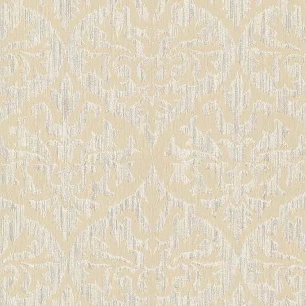 Brewster Home Fashions Sumatra Gold Ikat Damask Wallpaper - SKU 2542-20700