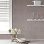 Brewster Home Fashions Sunshower Brown Stria Wallpaper - SKU 4168-16641