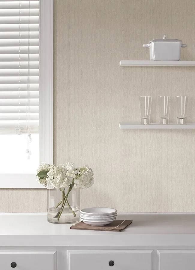 Brewster Home Fashions Sunshower Dove Stria Wallpaper | Wallpaper Twins Brewster Home Fashions Sunshower Dove Stria Wallpaper - SKU 4168-16636