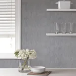 Brewster Home Fashions Sunshower Grey Stria Wallpaper - SKU 4168-16639