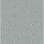 Brewster Home Fashions Surdiva Denim Floral Fan Wallpaper - SKU 4148-27456