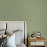 Brewster Home Fashions Surdiva Green Floral Fan Wallpaper | Wallpaper Twins Brewster Home Fashions Surdiva Green Floral Fan Wallpaper - SKU 4148-27459