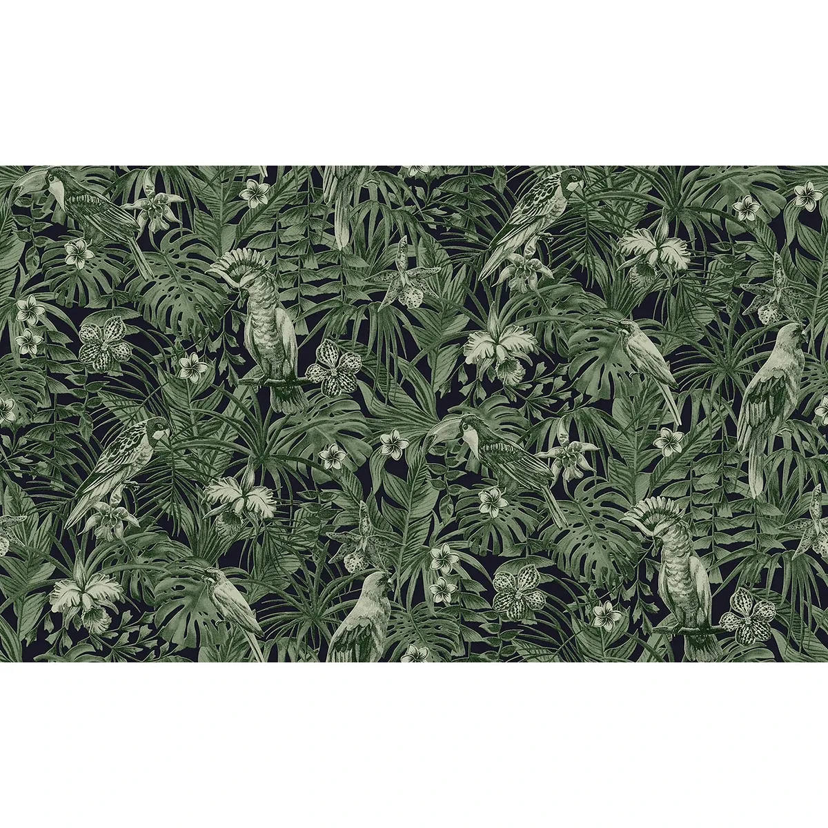 Brewster Home Fashions Susila Green Tropical Wallpaper - SKU 2979-37210-1