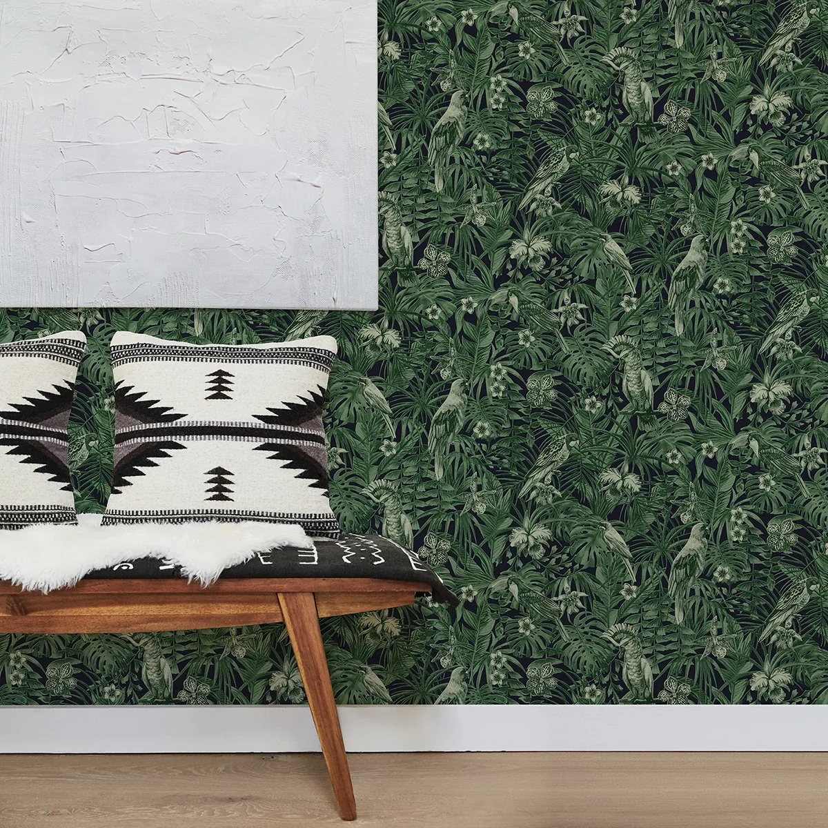 Brewster Home Fashions Susila Green Tropical Wallpaper | Wallpaper Twins Brewster Home Fashions Susila Green Tropical Wallpaper - SKU 2979-37210-1