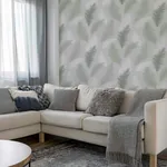Brewster Home Fashions Sussurro Grey Feathers Wallpaper - SKU AH901705