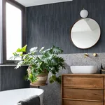 Brewster Home Fashions Sutton Charcoal Textured Geometric Wallpaper | Wallpaper Twins Brewster Home Fashions Sutton Charcoal Textured Geometric Wallpaper - SKU 4041-418927
