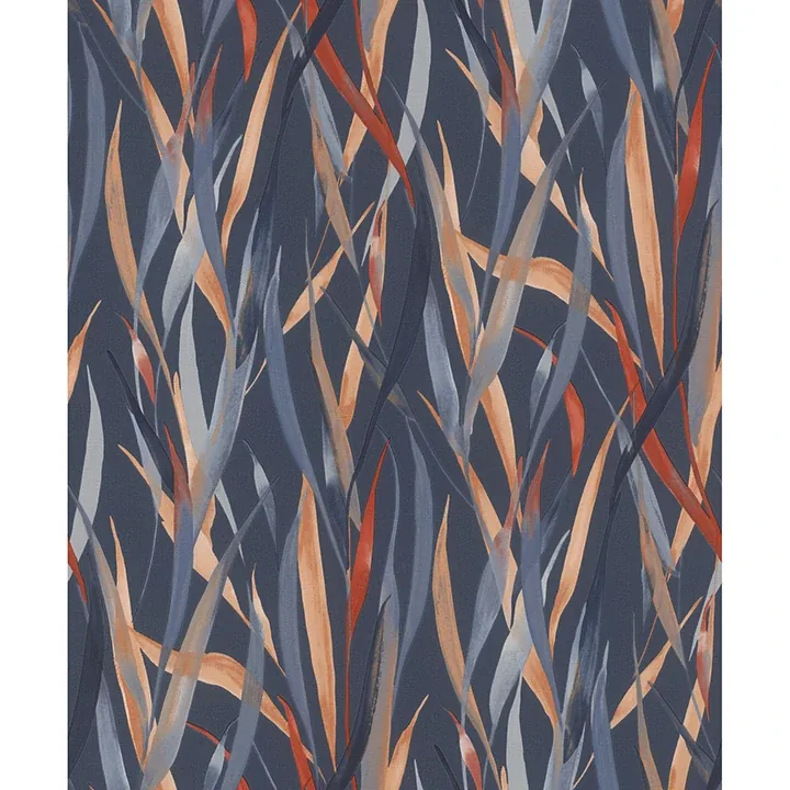RH330236 | Sway Blue Botanical Wallpaper