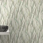 Brewster Home Fashions Sway Light Green Botanical Wallpaper - SKU RH330212