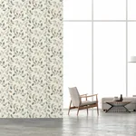 Brewster Home Fashions Sylvie Neutral Leaf Trail Wallpaper | Wallpaper Twins Brewster Home Fashions Sylvie Neutral Leaf Trail Wallpaper - SKU AH925405