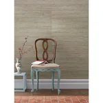 Brewster Home Fashions Taizhou Blue Grasscloth Wallpaper - SKU 2732-65437