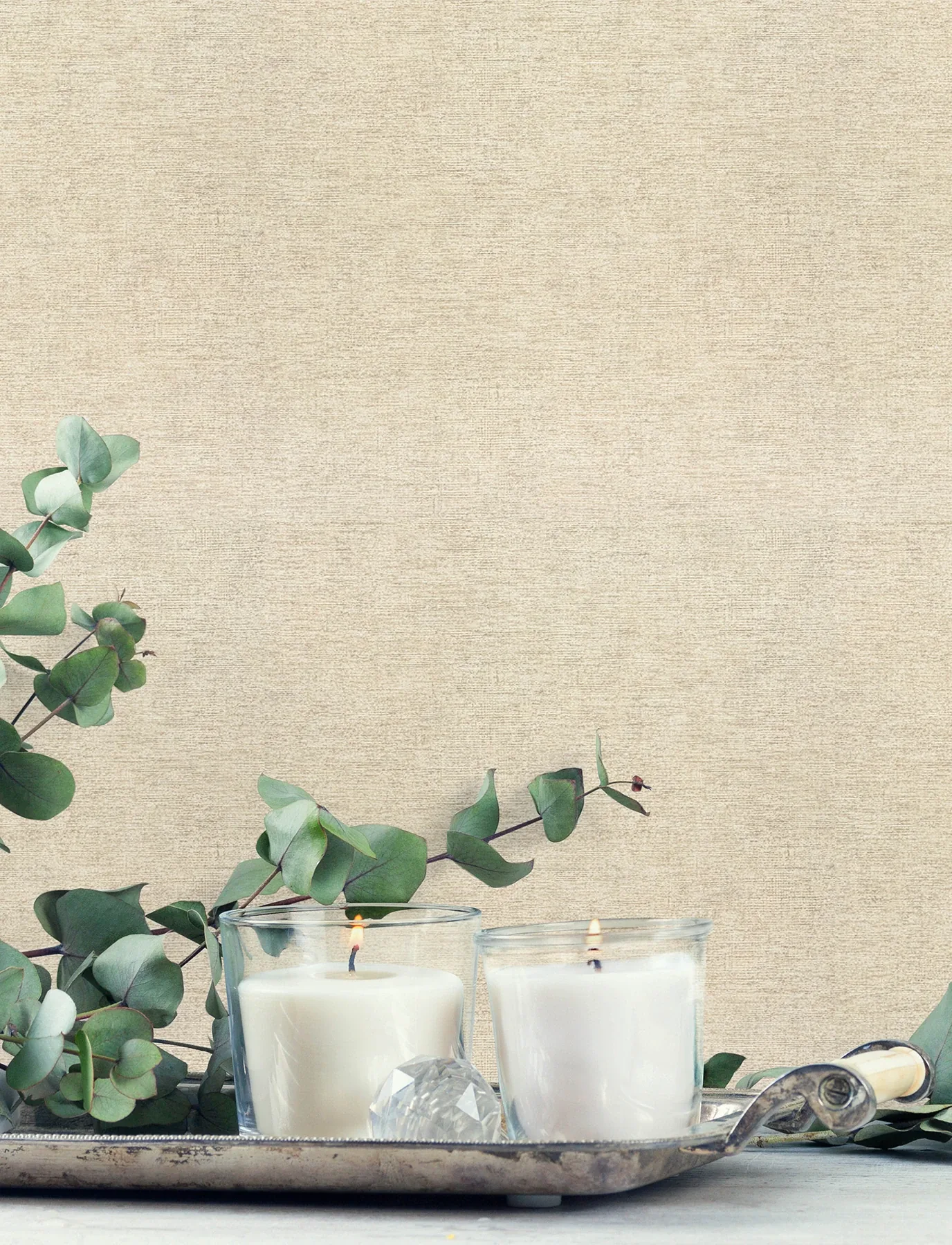 Brewster Home Fashions Tansy Neutral Distressed Wallpaper - SKU 4191-83038