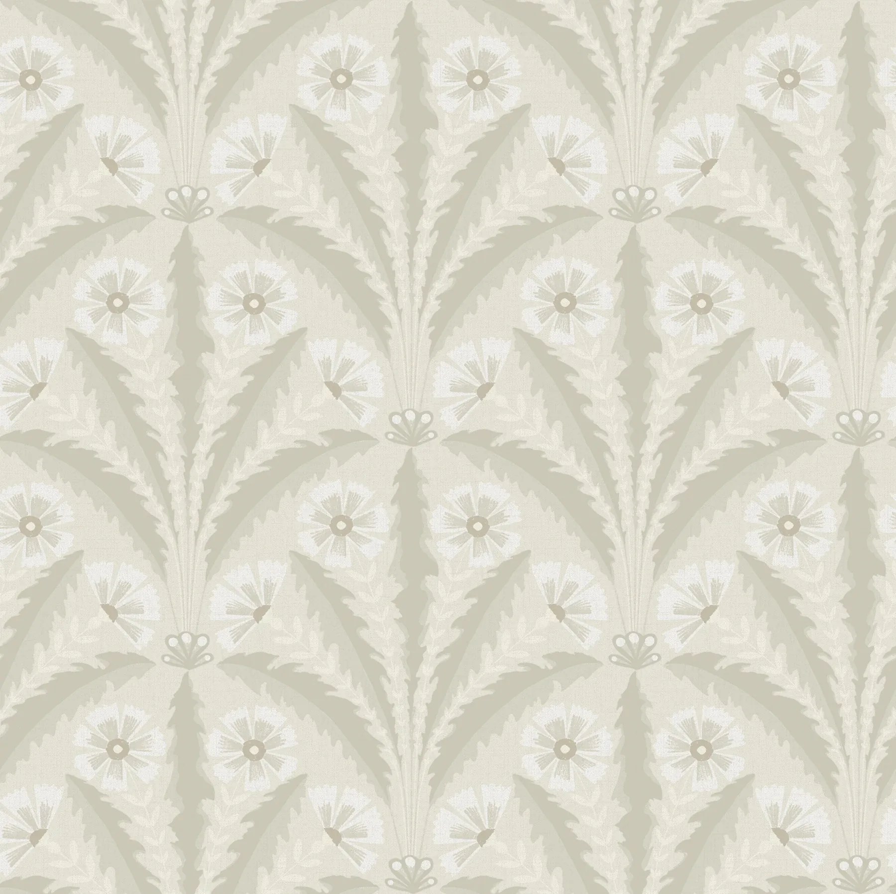 Brewster Home Fashions Tap Root Beige Floral Damask Wallpaper - SKU 4169-27603