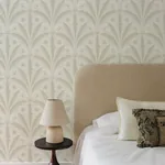 Brewster Home Fashions Tap Root Beige Floral Damask Wallpaper - SKU 4169-27603