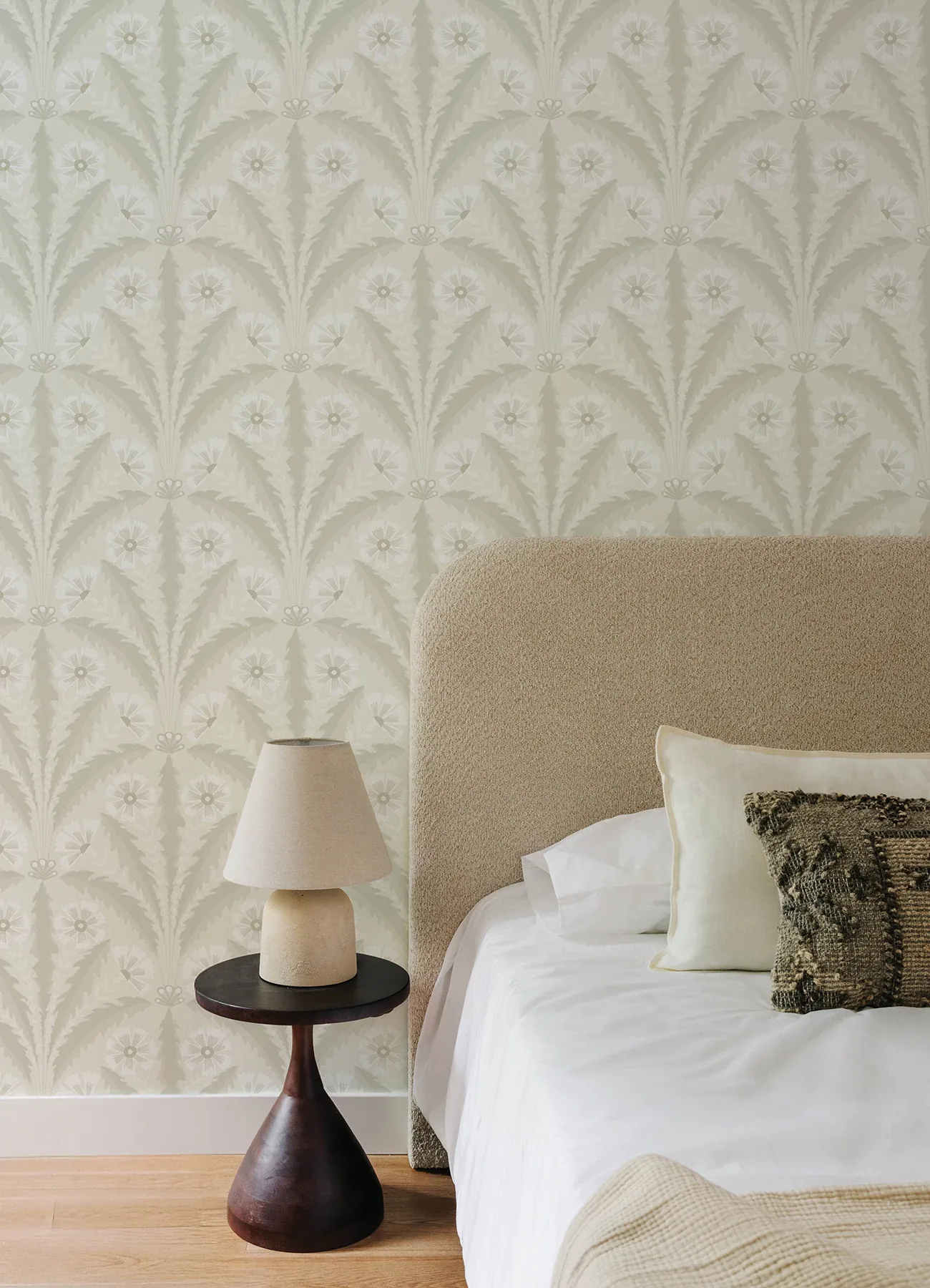 Brewster Home Fashions Tap Root Beige Floral Damask Wallpaper - SKU 4169-27603