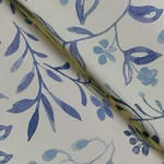 Brewster Home Fashions Tarragon Blue Dainty Meadow Wallpaper - SKU 3125-72352