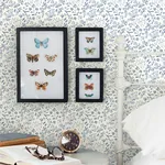 Brewster Home Fashions Tarragon Blue Dainty Meadow Wallpaper - SKU 3125-72352