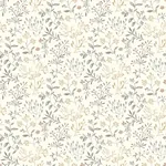 Brewster Home Fashions Tarragon Grey Dainty Meadow Wallpaper - SKU 3125-72356