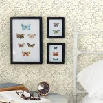Brewster Home Fashions Tarragon Honey Dainty Meadow Wallpaper - SKU 3125-72354