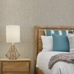 Brewster Home Fashions Tartan Wheat Distressed Texture Wallpaper - SKU 2945-2753