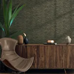 Brewster Home Fashions Tatlin Brown Chevron Wallpaper | Wallpaper Twins Brewster Home Fashions Tatlin Brown Chevron Wallpaper - SKU 2980-38309-7